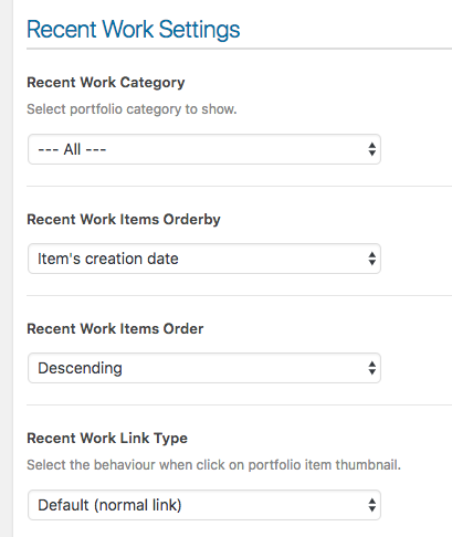 Content Type Settings