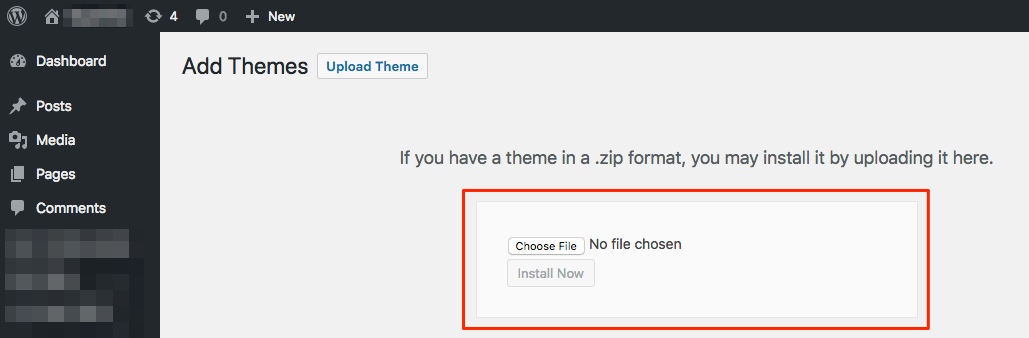 Choose Theme