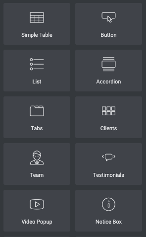 Elementor Theme Elements