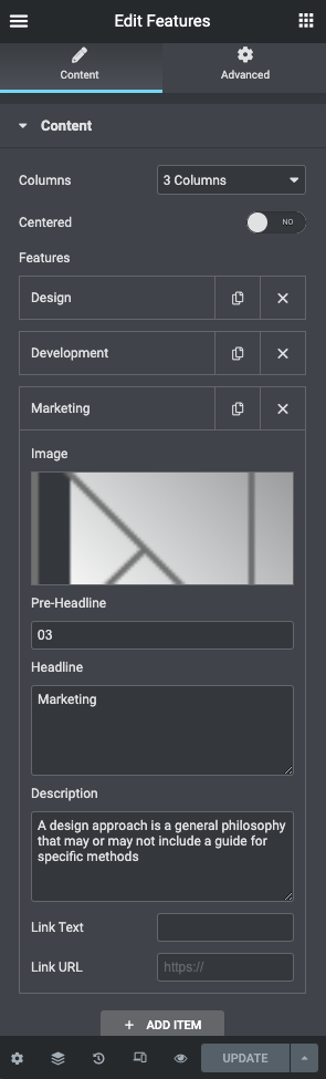 Elementor Theme Elements