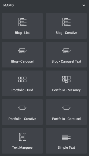 Elementor Theme Elements