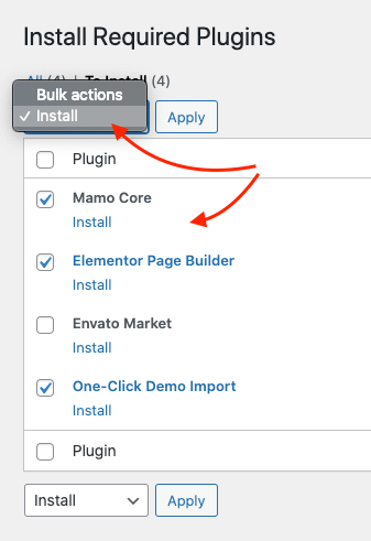 Install Plugins