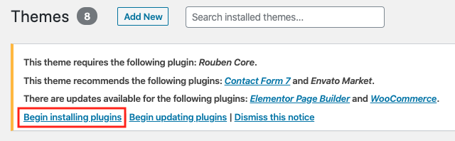 Install Plugins
